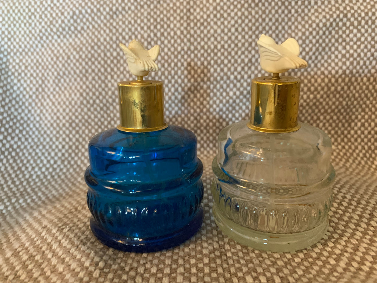 Avon Song of Love Moonwind Cologne Mist Decanter Glass Bottle