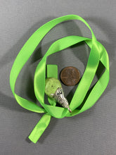 Load image into Gallery viewer, Tibetan Necklace Lemon Turquoise Pendant Silver Metal Repousse