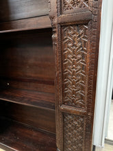 Load image into Gallery viewer, Tall Architectural Repurpose Cabinet Bookcase Shelf