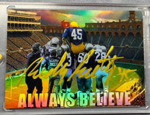 Load image into Gallery viewer, Rudy Ruettiger Autographed Custom Card Notre Dame