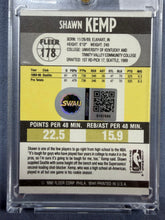 Load image into Gallery viewer, Shawn Kemp Autographed NBA 1990 Fleer Card Seattle SuperSonics