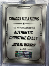 Load image into Gallery viewer, R2D2 Star Wars Actress Christine Galley Autographed Custom Card