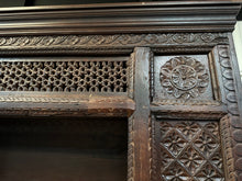 Load image into Gallery viewer, Tall Architectural Repurpose Cabinet Bookcase Shelf