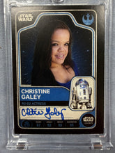 Load image into Gallery viewer, R2D2 Star Wars Actress Christine Galley Autographed Custom Card