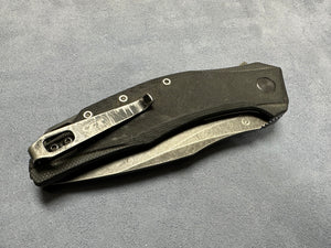 Zero Tolerance ZT 0357BW Folding Knife CPM-20CV BlackWash Spring Assisted