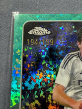Load image into Gallery viewer, Anders Dreyer 108 MLS 2025 Topps Chrome Aqua Mini Diamonds 194/199