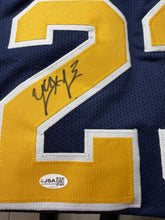 Load image into Gallery viewer, Yaxel Lendeborg Autographed University of Michigan Wolverines Jersey JSA