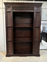 Load image into Gallery viewer, Tall Architectural Repurpose Cabinet Bookcase Shelf