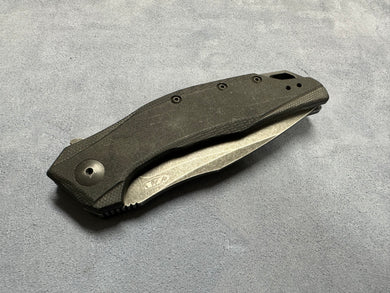 Zero Tolerance ZT 0357BW Folding Knife CPM-20CV BlackWash Spring Assisted