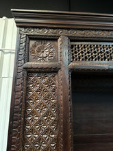 Load image into Gallery viewer, Tall Architectural Repurpose Cabinet Bookcase Shelf