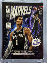 Load image into Gallery viewer, Victor Wembanyama Spurs Custom Card Marvels