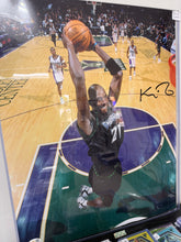 Load image into Gallery viewer, Kevin Garnett Timberwolves Autographed Photo Poster 16x20