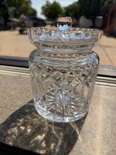 Load image into Gallery viewer, Waterford Crystal Biscuit Jar Kitchen Container with Lid