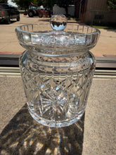 Load image into Gallery viewer, Waterford Crystal Biscuit Jar Kitchen Container with Lid