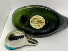 Load image into Gallery viewer, Vintage Avon WindJammer After Shave Mallard Glass Bottle