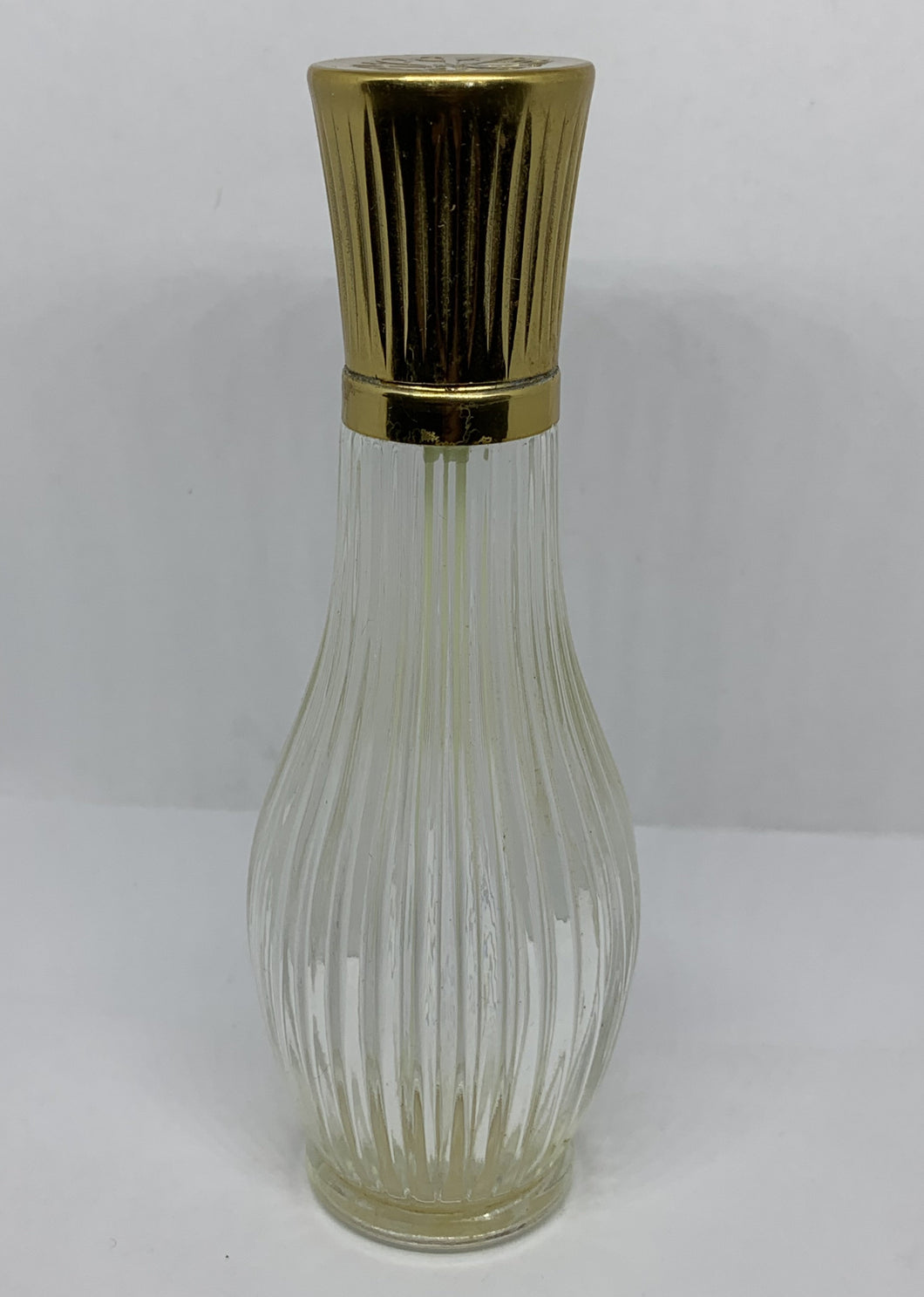 Avon Charisma Occur! Cologne Mist Bottle Vintage Empty Ribbed Glass