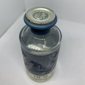 Vintage Avon Tribute After Shave Empty Glass Bottle