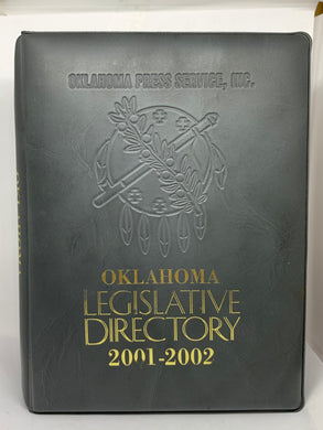 Oklahoma Legislative Directory 2001-2002 Binder State Capitol Guide