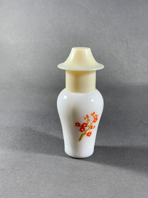 Vintage Avon Imperial Garden Perfume Rollette Glass Bottle Partially Full