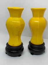 Load image into Gallery viewer, 2 Avon Cologne Yellow Asian Bamboo Collectible Bottles Vintage Empty