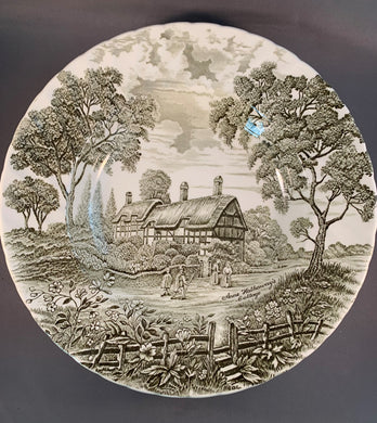 5 Shakespeare's Country Ridgeway Bowls China 10 Inch Anne Hathaway's Cottage