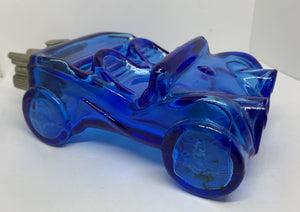 Avon Dune Buggy Sports Rally Bracing Lotion Cologne Bottle Blue Car Vintage