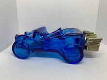 Load image into Gallery viewer, Avon Dune Buggy Sports Rally Bracing Lotion Cologne Bottle Blue Car Vintage