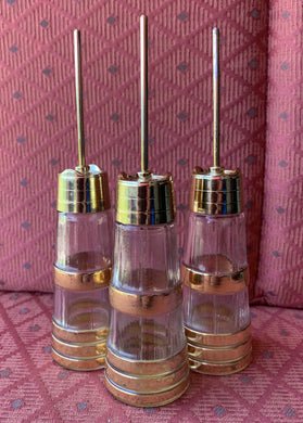 3 Avon Vintage Occur! Cologne Bottle Butter Churn Empty