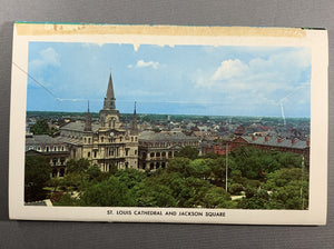 Vintage St. Louis Cathedral New Orleans LA Pictures Postcard