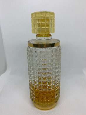 Vintage Avon Occur! Crystal Cologne Glass Bottle