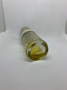 Vintage Avon 'Lemon Velvet Cologne Mist Glass Bottle Partially Full