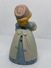 Load image into Gallery viewer, Vintage Ceramic Maid with Broom Porcelain Jasco Bell