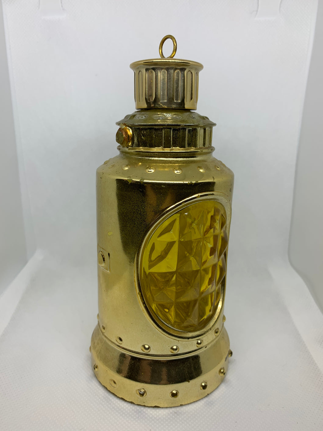 Vintage Avon Casey's Lantern Tribute After Shave Lotion Glass Bottle Empty