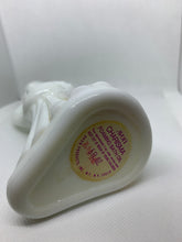 Load image into Gallery viewer, Vintage Avon Milk Glass Charisma Foaming Bath Oil Decanter Bottle