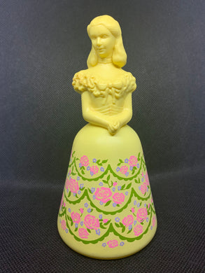 Avon Vintage Bottle Belles of the World American Belle Sonnet Cologne Yellow