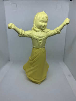 Avon Vintage Bottle Sweet Honesty Woman Yellow Cologne