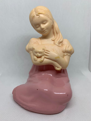 Avon Vintage Bottle Dear Friends Field Flowers Cologne Pink