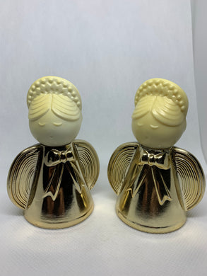 2 Avon Vintage Bottles Angel Sweet Honesty Cologne Gold