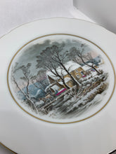 Load image into Gallery viewer, 6 Vintage Avon China Plates 8&quot; Awarded Exclusively to Representatives Watermill
