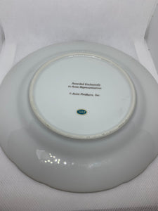 6 Vintage Avon China Plates 8" Awarded Exclusively to Representatives Watermill