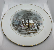 Load image into Gallery viewer, 2 Vintage Avon China Plates 7.75&quot; Fine Porcelain Exclusively Watermill 1981