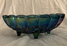 Load image into Gallery viewer, Carnival Indiana Glass Large Oval Bowl Grape and Vine