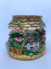 Load image into Gallery viewer, Decorative Votive Candle Holder Hand Painted Home Flowers