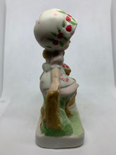 Load image into Gallery viewer, Strawberry Patches Luvkins Porcelain Candle Holder Jasco Taiwan Votive 1980