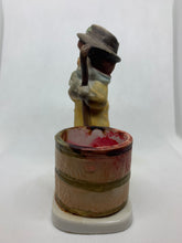 Load image into Gallery viewer, Christmas Luvkins Porcelain Candle Holder Jasco Taiwan Votive 1978