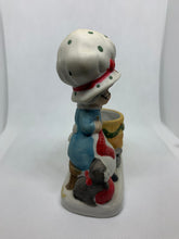 Load image into Gallery viewer, Christmas Luvkins Porcelain Candle Holder Jasco Taiwan Votive 1978