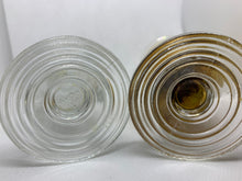 Load image into Gallery viewer, 2 Vintage Avon Crystal Cup Candle Holders Glass