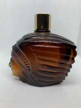 Load image into Gallery viewer, Avon Vintage Brown Glass Head Indian Spicy After Shave Bottle Empty