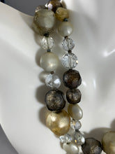 Load image into Gallery viewer, Alice Caviness Vintage 2-Strand Beads Necklace 16-19 Inch