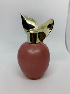 Avon Red Apple Bird of Paradise Cologne Vintage Bottle Empty